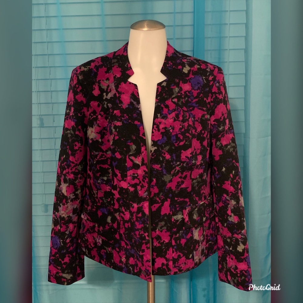Brand new Pink and purple Kasper blazer
